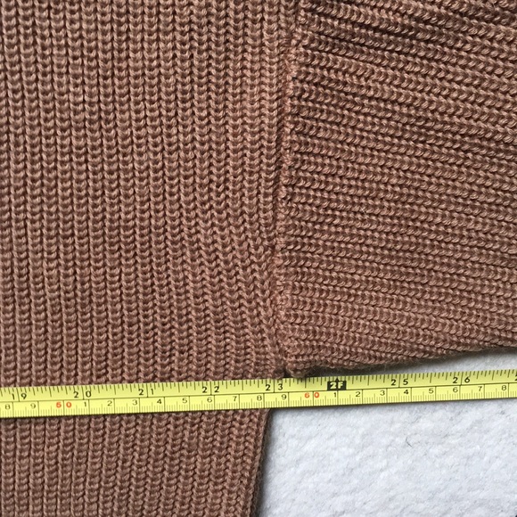 Cropped Brown Knit Cardigan | H&M - Picture 6 of 10